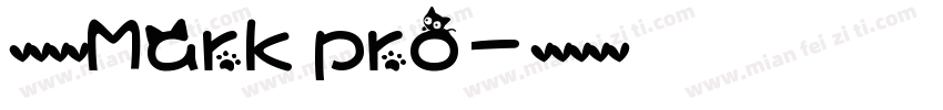 英文字体Mark pro字体转换